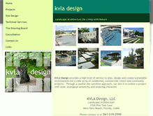 Tablet Screenshot of kvladesign.com